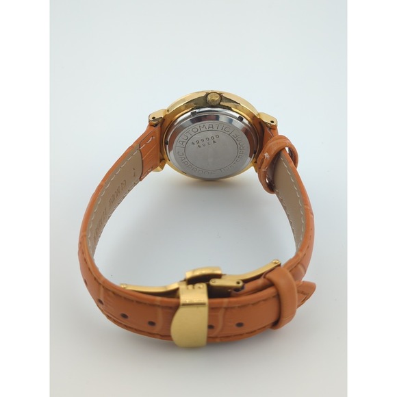 Vintage Hafis Swiss Date Automatic Watch Gold Tone 17 Jewel - Working 35mm Case - Picture 7 of 7